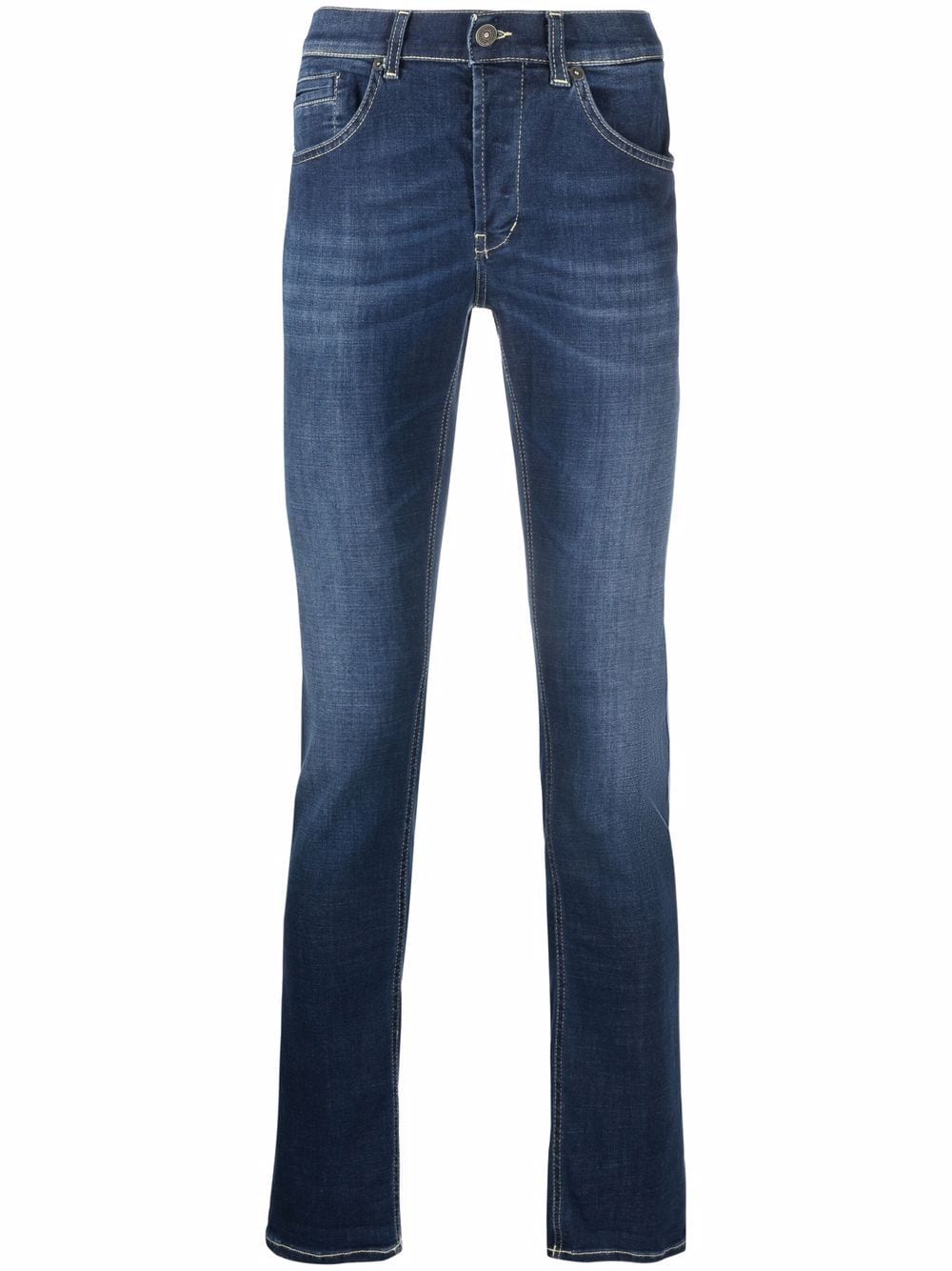 DONDUP low-rise skinny jeans - Blue von DONDUP
