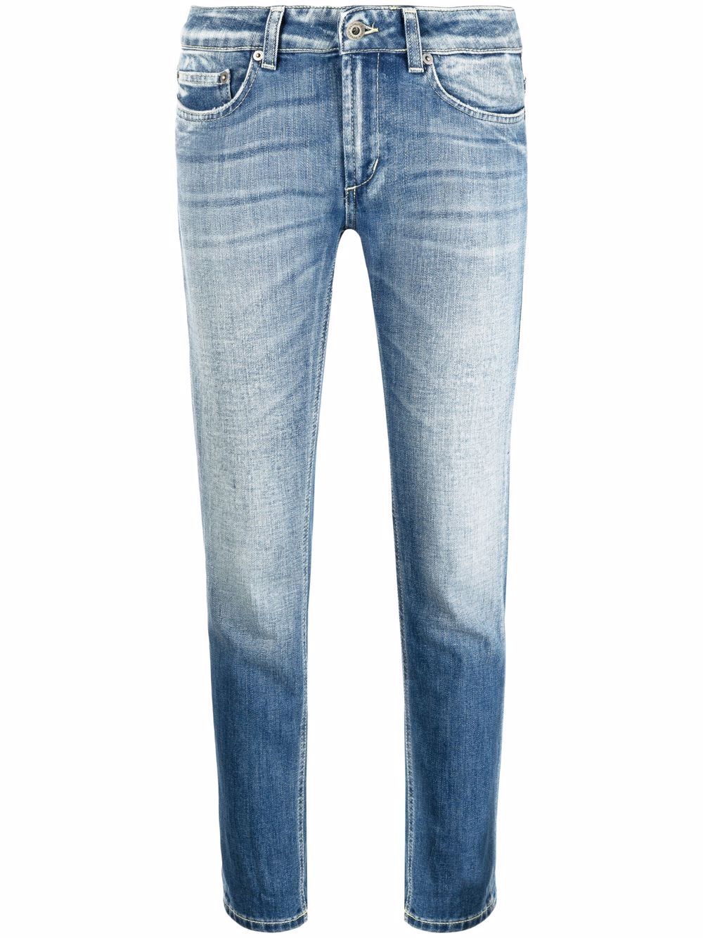 DONDUP low-rise slim-cut jeans - Blue von DONDUP