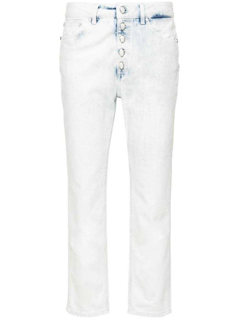 DONDUP mid-rise cropped jeans - Blue von DONDUP