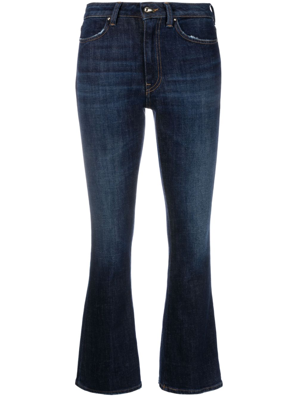 DONDUP mid-rise flared jeans - Blue von DONDUP