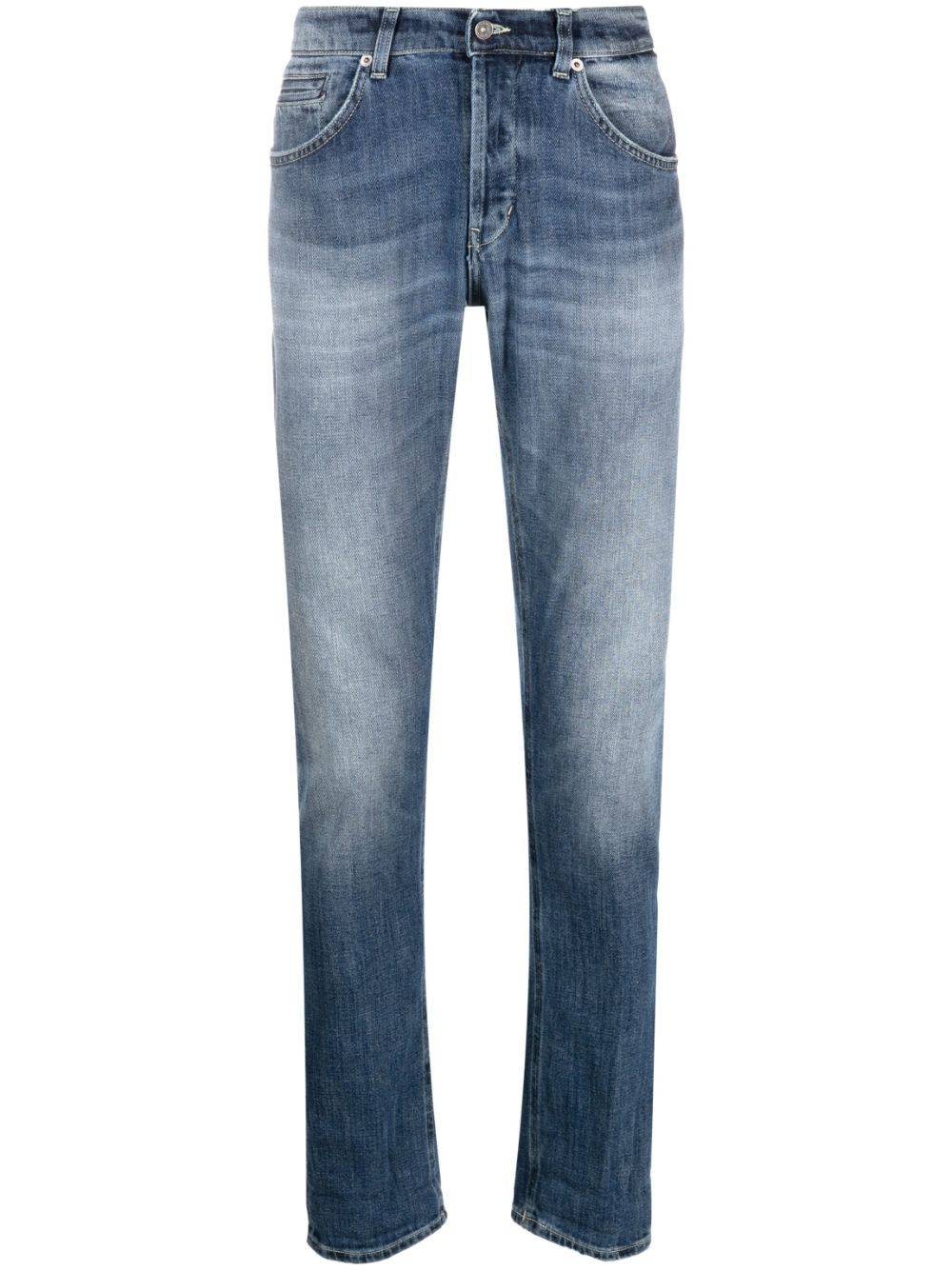 DONDUP mid-rise slim-fit jeans - Blue von DONDUP