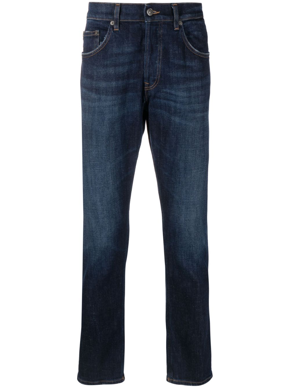 DONDUP mid-rise straight-leg jeans - Blue von DONDUP