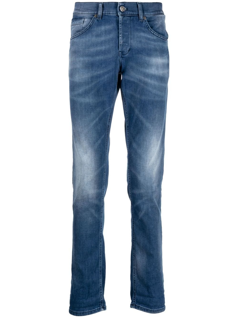 DONDUP mid wash slim-cut jeans - Blue von DONDUP