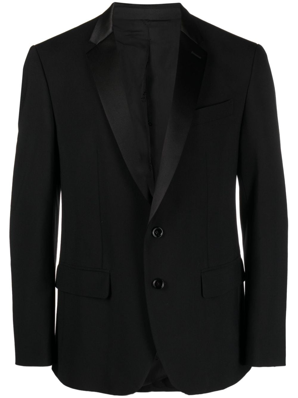 DONDUP notched-lapel single-breast blazer - Black von DONDUP