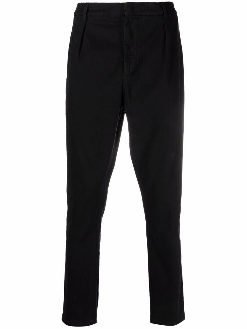 DONDUP regular-cut chinos - Black von DONDUP