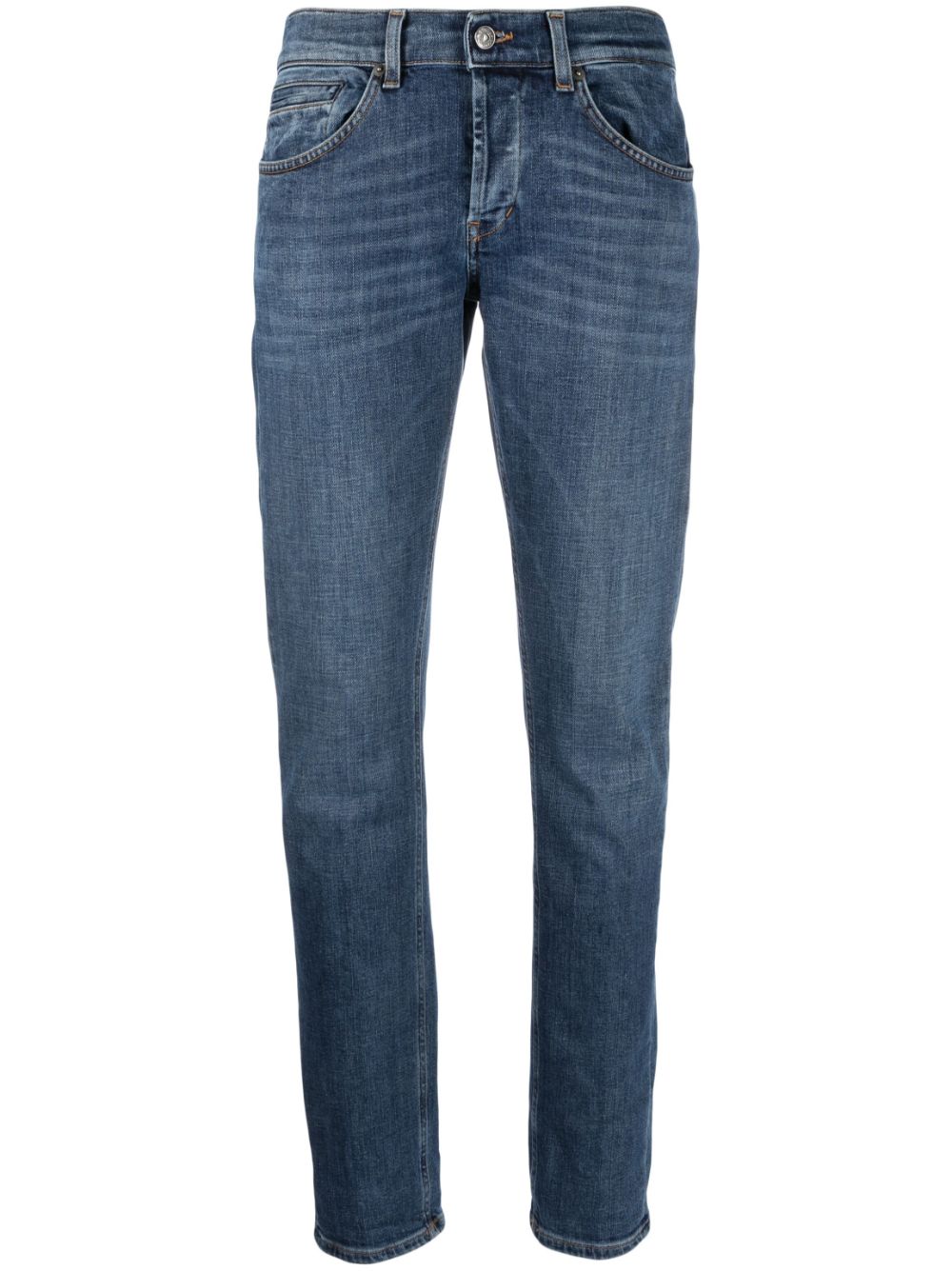 DONDUP slim-cut low-rise jeans - Blue von DONDUP