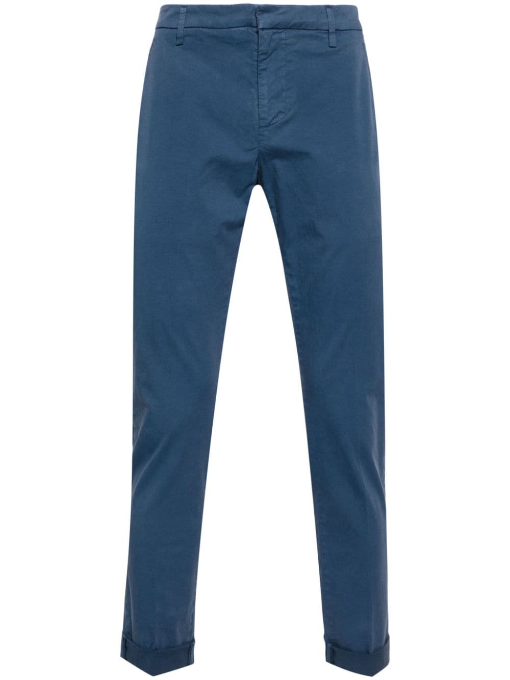 DONDUP slim-fit chino trousers - Blue von DONDUP