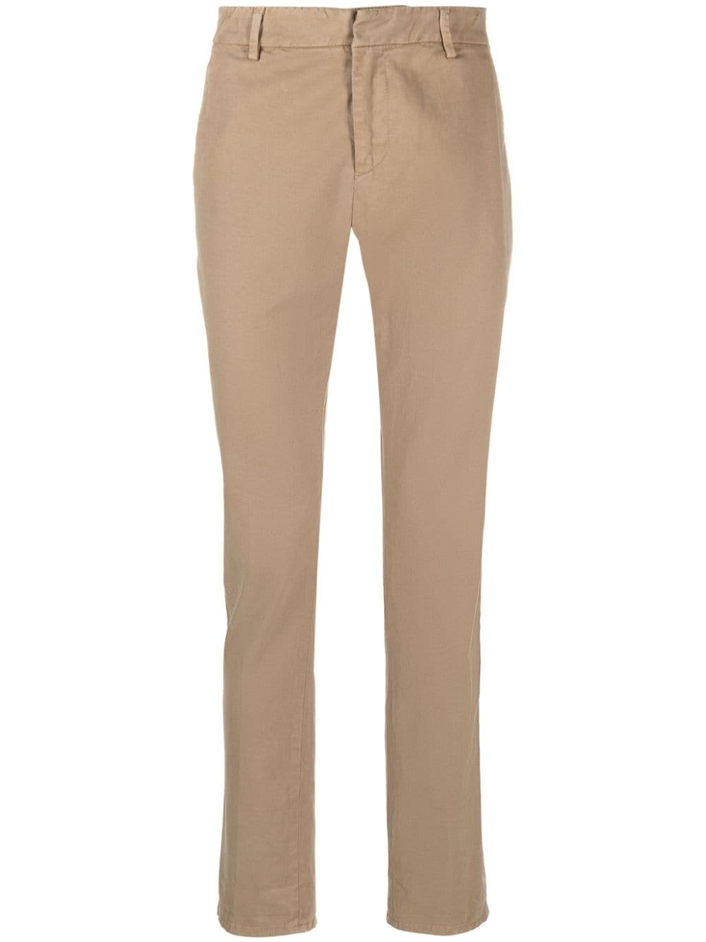 DONDUP slim-fit cotton-blend chinos - Neutrals von DONDUP