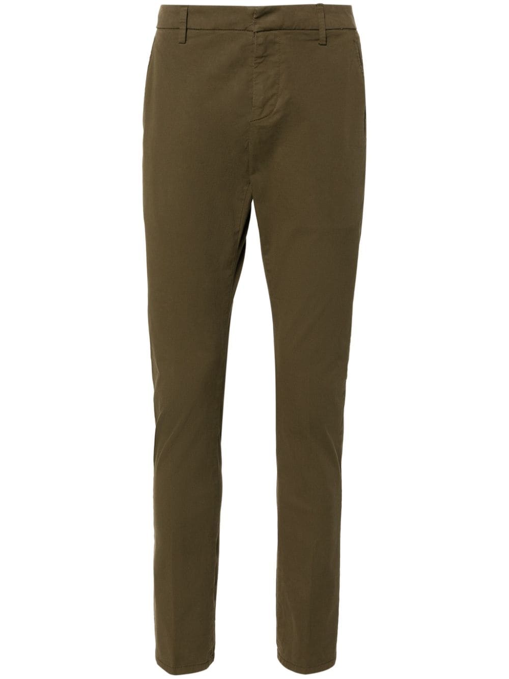 DONDUP slim-leg cotton chinos - Green von DONDUP