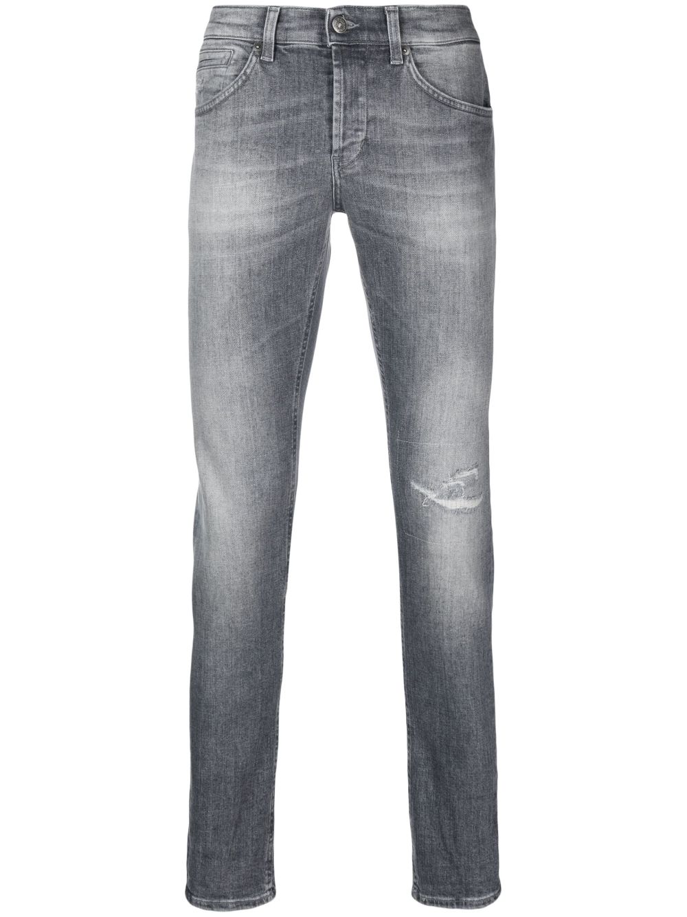 DONDUP stonewashed organic-cotton blend jeans - Grey von DONDUP