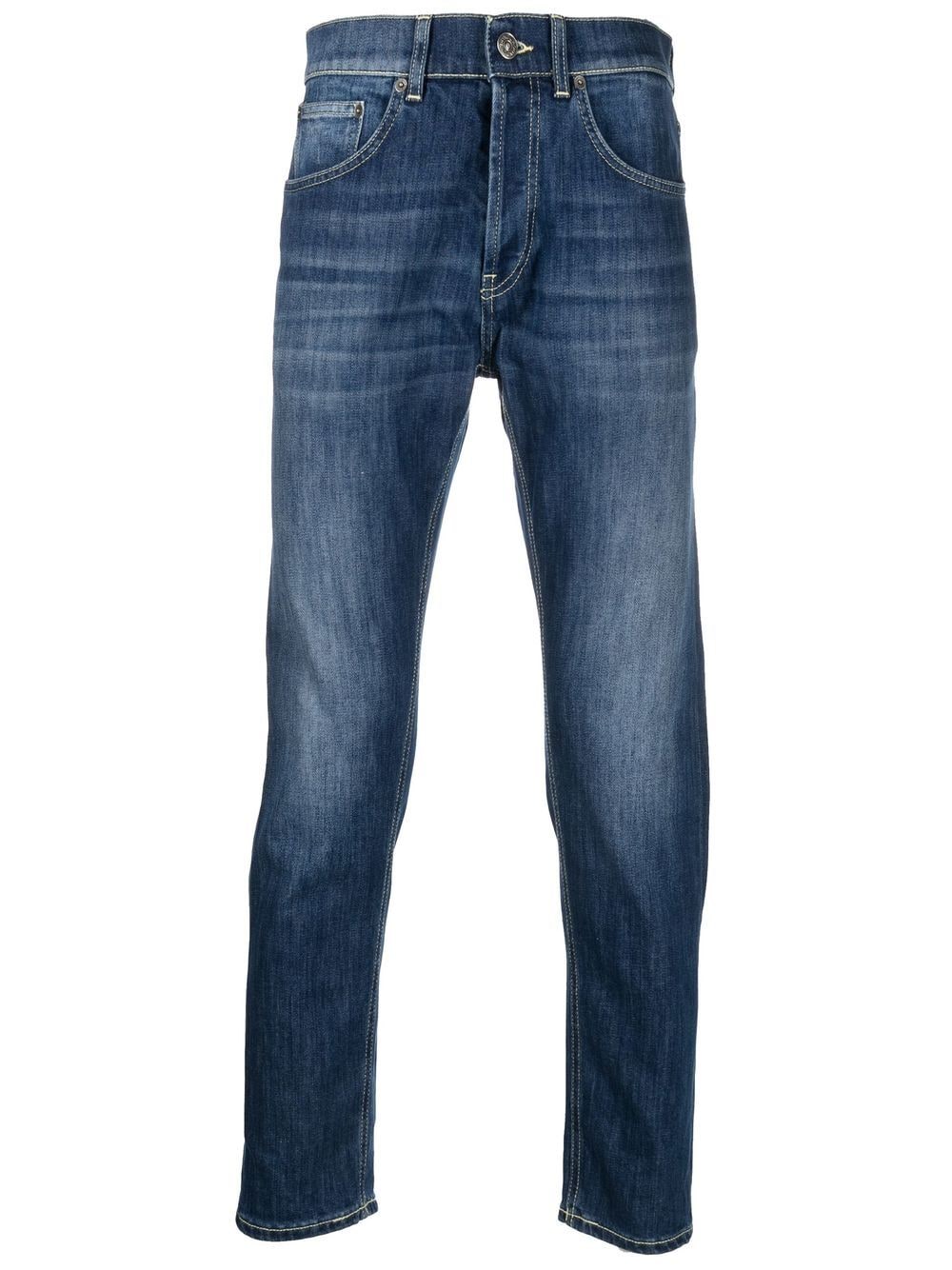 DONDUP straight-leg denim jeans - Blue von DONDUP