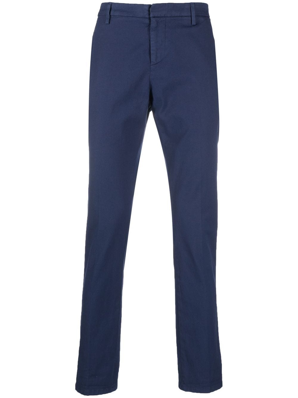 DONDUP tapered-leg cotton trousers - Blue von DONDUP