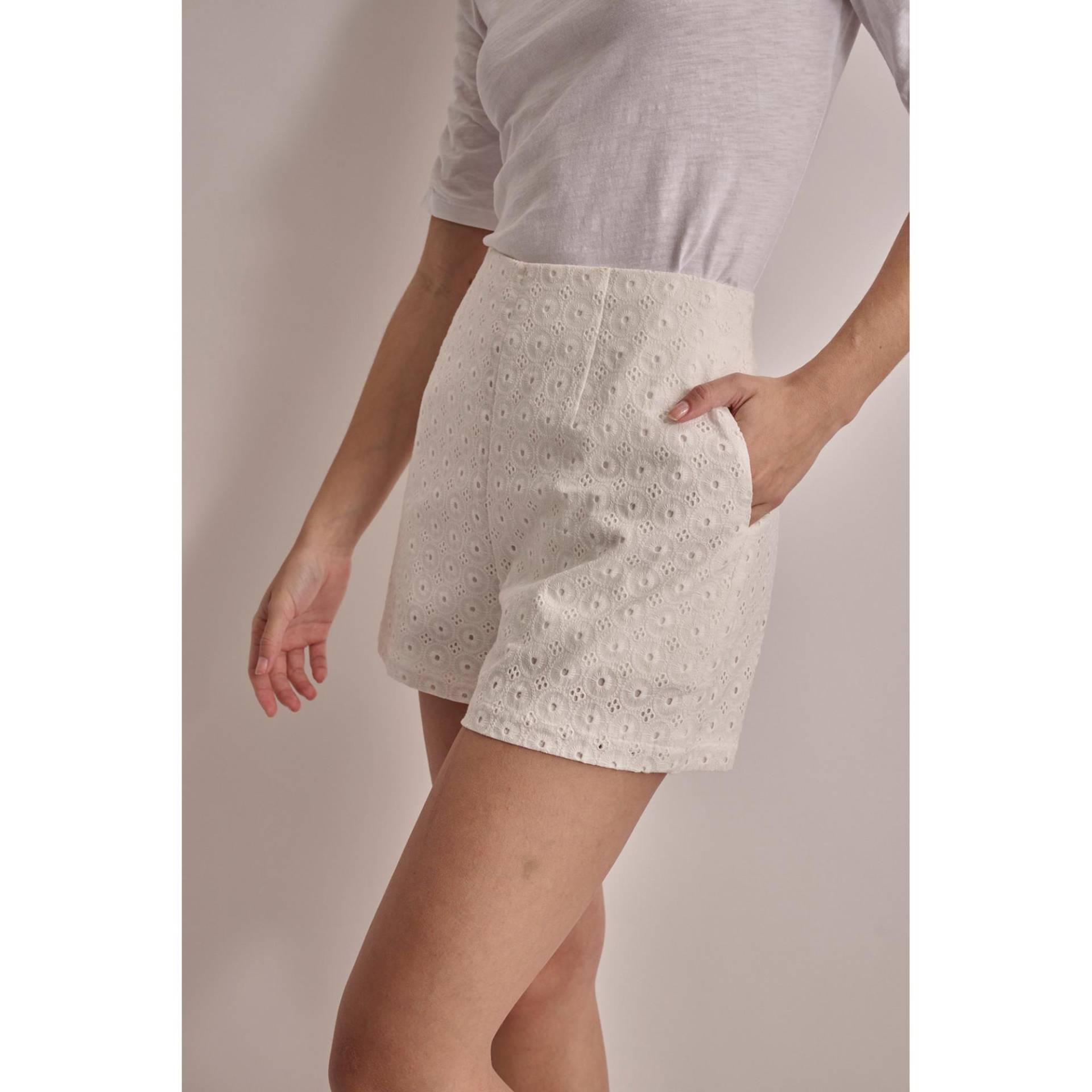 Shorts Damen Weiss  34 von DONNA KARAN NEW YORK