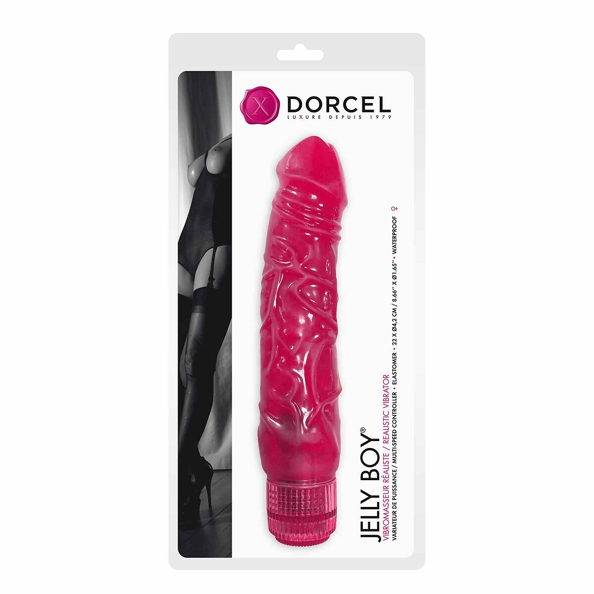 Naturdildo mit Vibration Jelly Boy von DORCEL