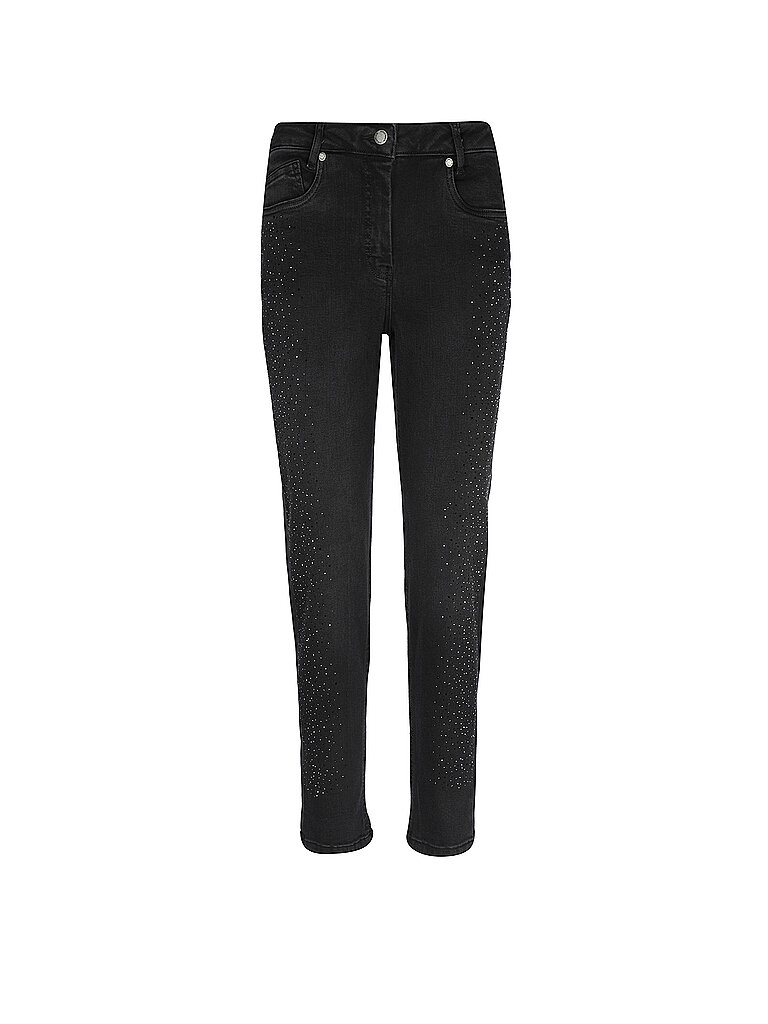 DORIS STREICH Jeans Slim Fit  schwarz | 46 von DORIS STREICH