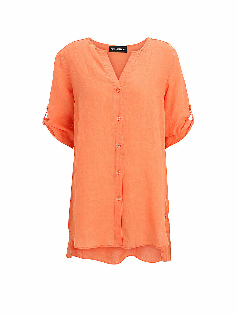 DORIS STREICH Leinenbluse orange | 48 DORIS STREICH Leinenbluse orange | 48 von DORIS STREICH