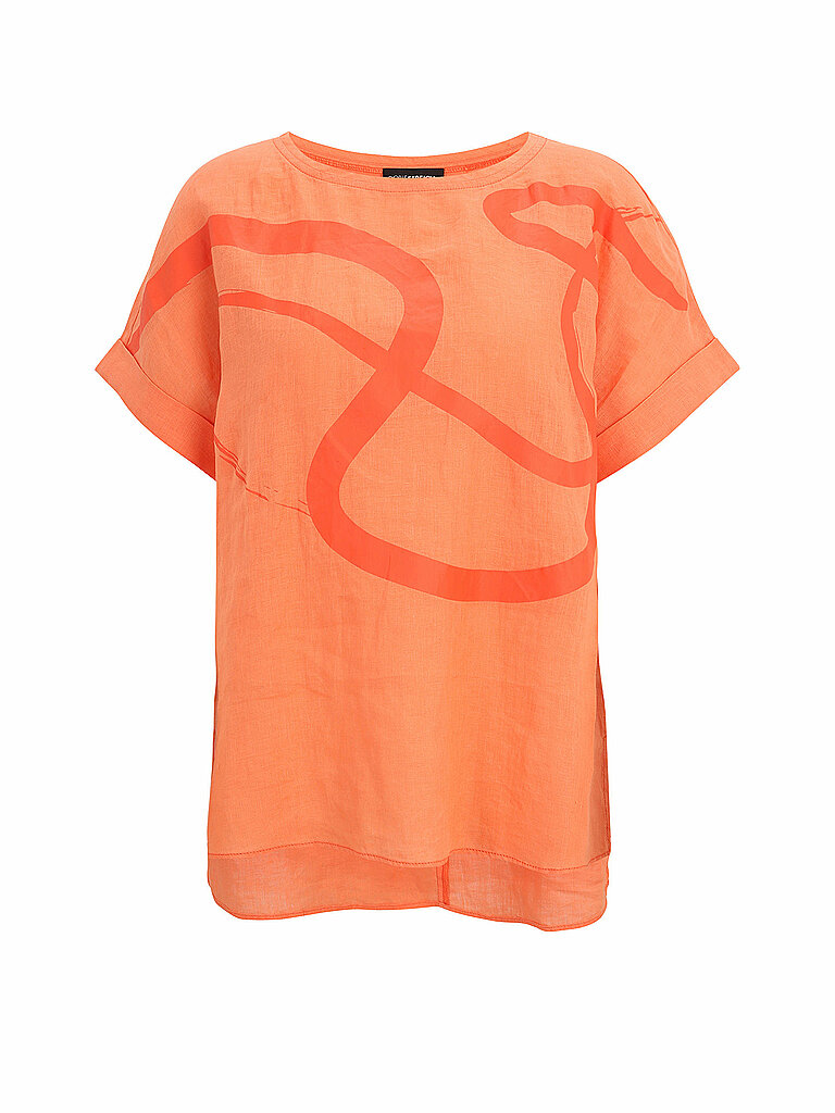 DORIS STREICH Leinenbluse orange | 48 von DORIS STREICH