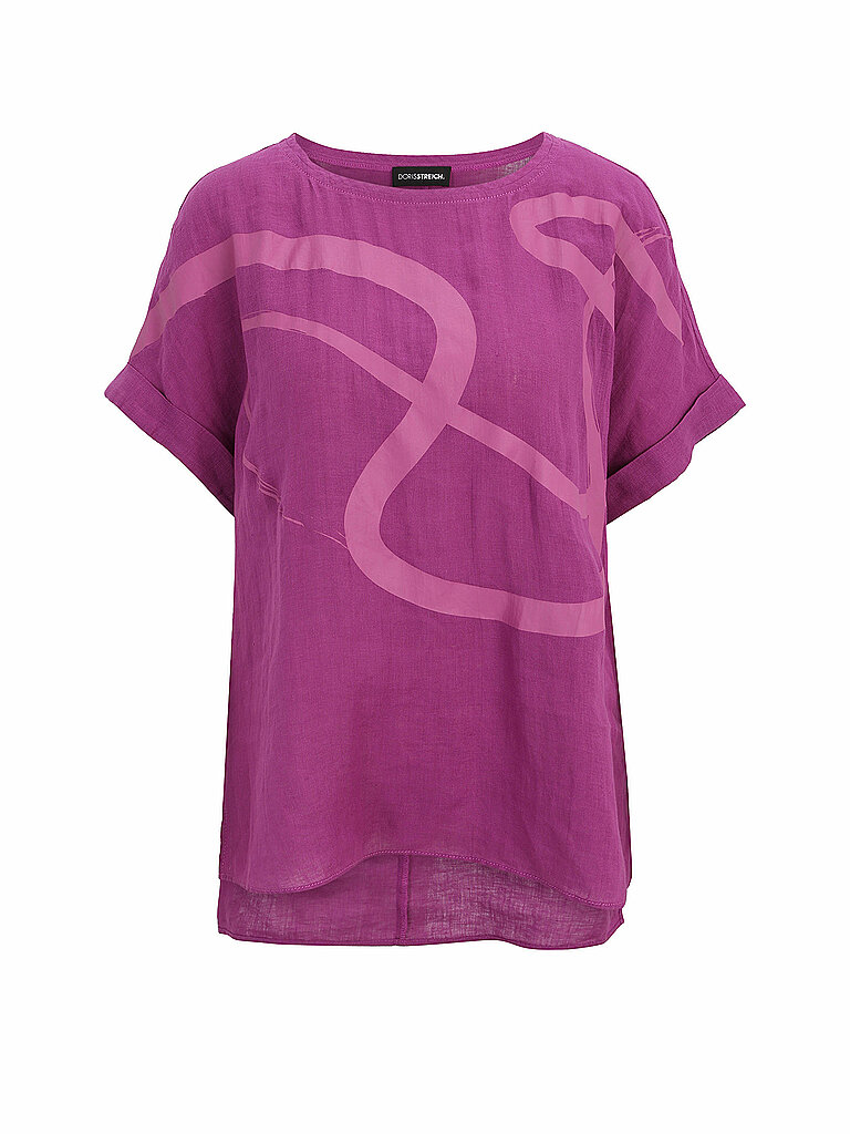 DORIS STREICH Leinenbluse pink | 42 von DORIS STREICH