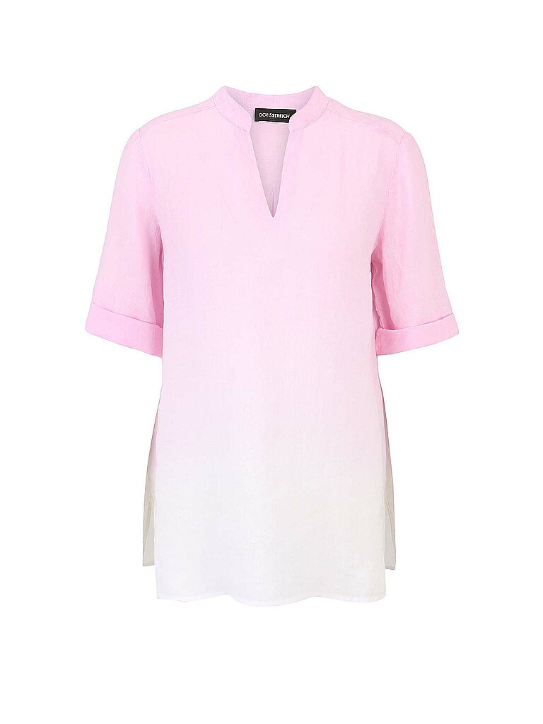 DORIS STREICH Leinenbluse rosa | 42 von DORIS STREICH