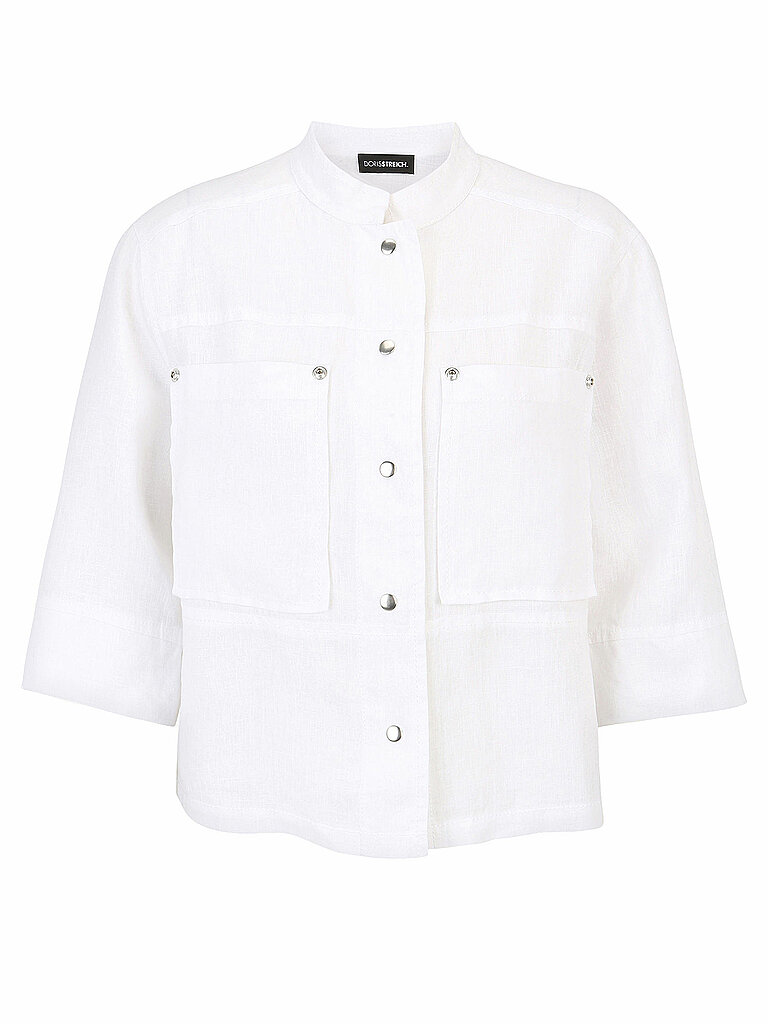DORIS STREICH Leinenjacke weiss | 52 DORIS STREICH Leinenjacke weiss | 52 von DORIS STREICH