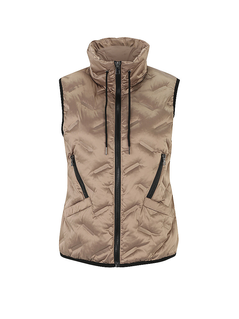 DORIS STREICH Steppgilet camel | 44 von DORIS STREICH
