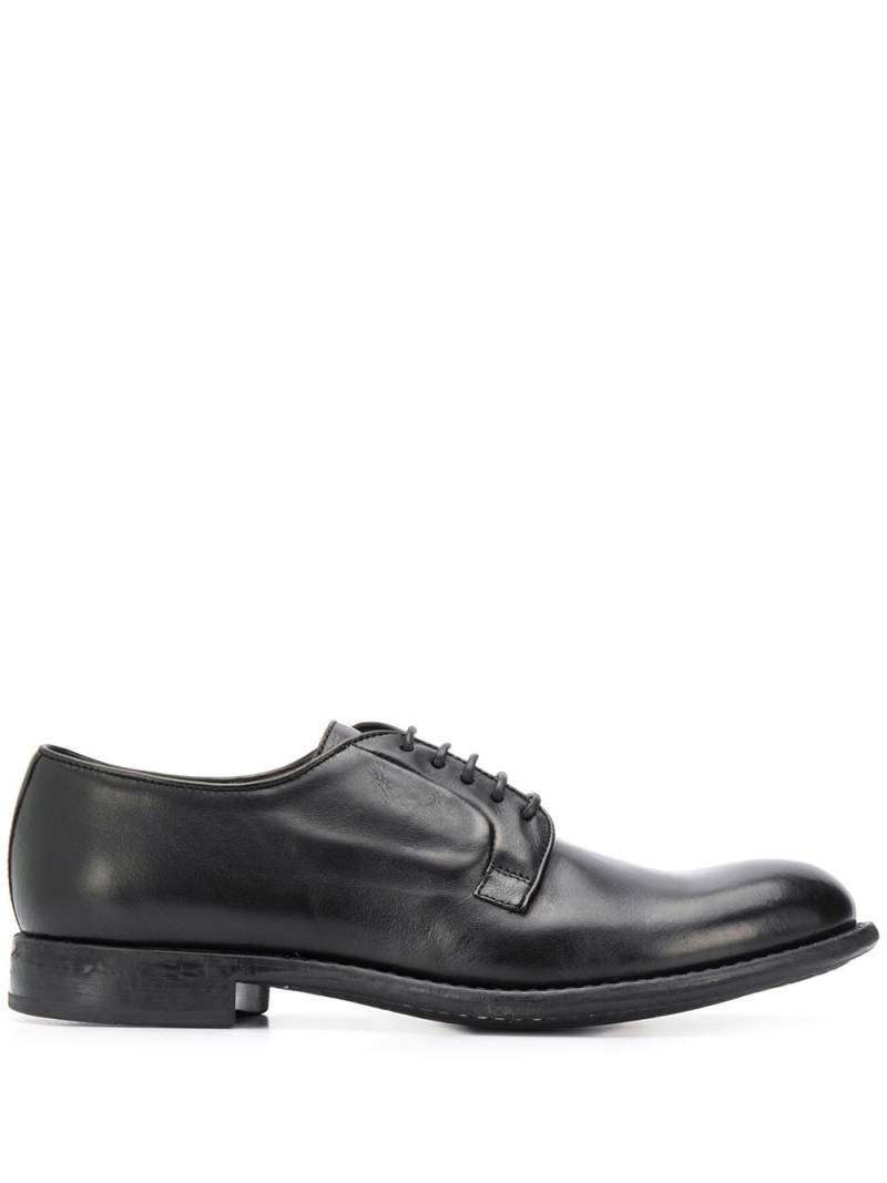 Doucal's leather Derby shoes - Black von Doucal's