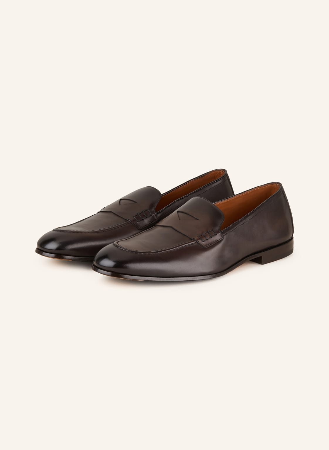 Doucal's Penny-Loafer Adler braun von DOUCAL'S