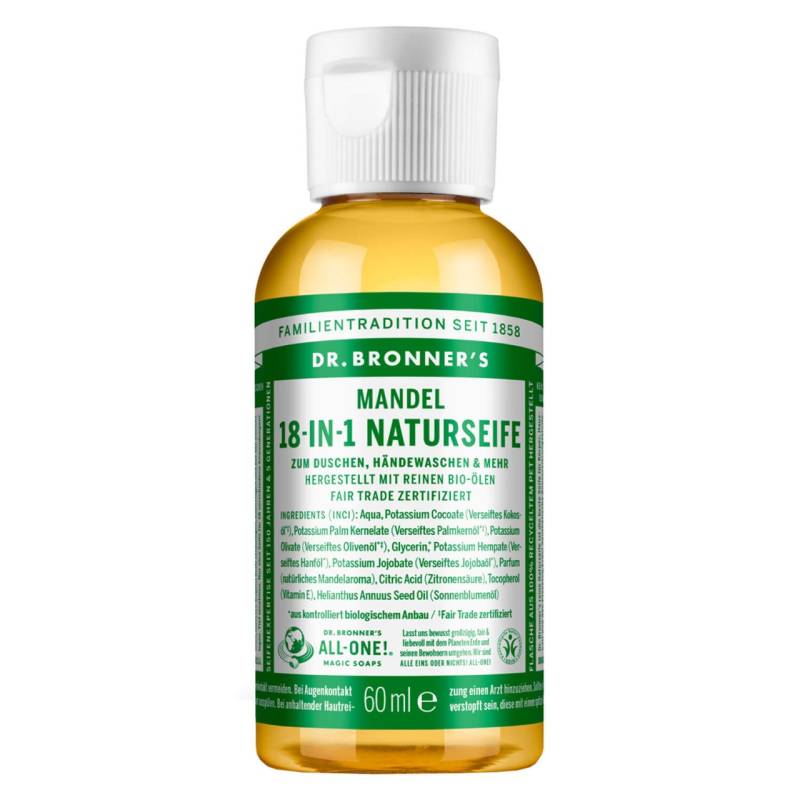 DR. BRONNER'S - 18-IN-1 Flüssigseife Mandel von DR. BRONNER'S