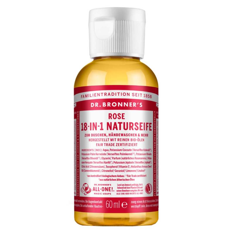 DR. BRONNER'S - 18-IN-1 Flüssigseife Rose von DR. BRONNER'S