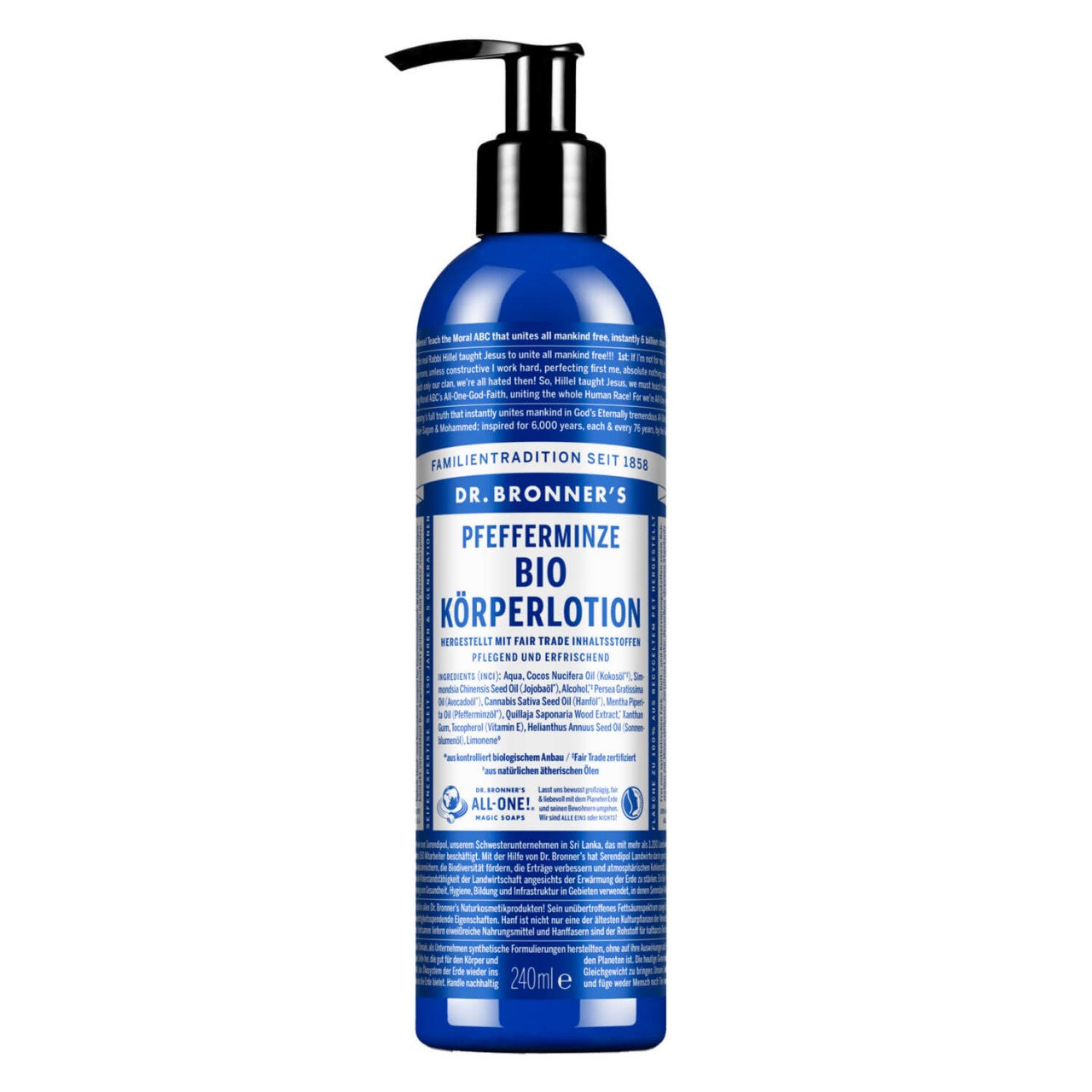 DR. BRONNER'S - Body Lotion Peppermint von DR. BRONNER'S