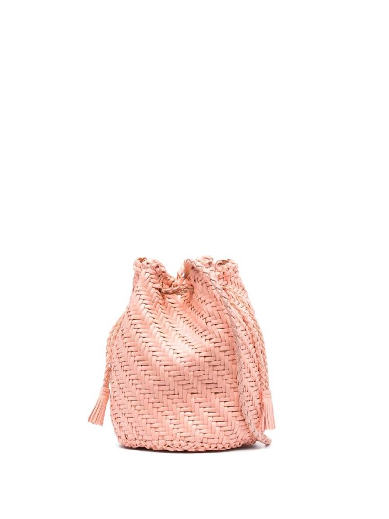 DRAGON DIFFUSION Pom Pom mini bag - Pink von DRAGON DIFFUSION