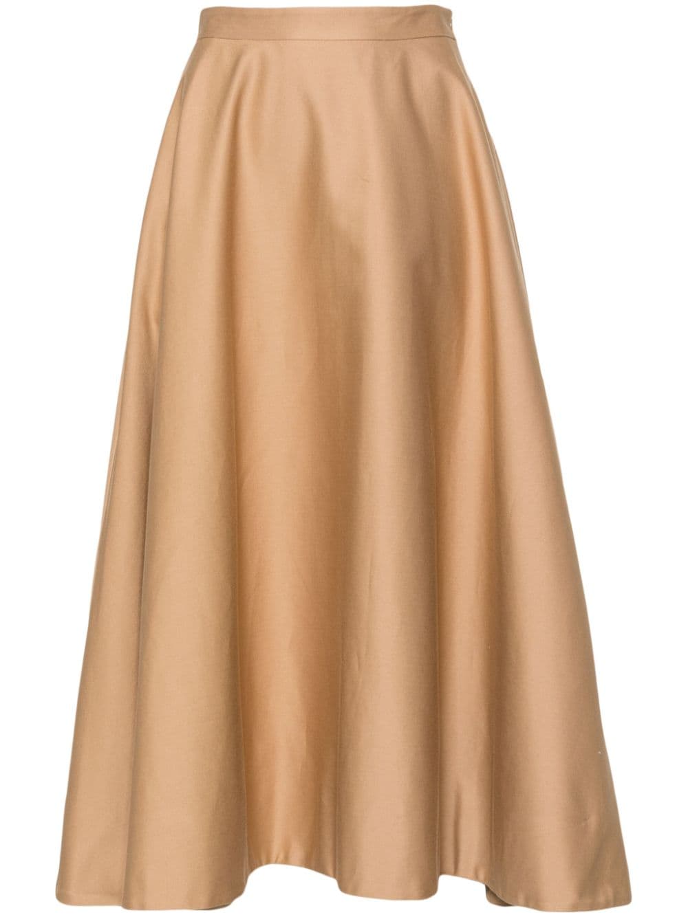 DRHOPE A-line midi skirt - Brown von DRHOPE