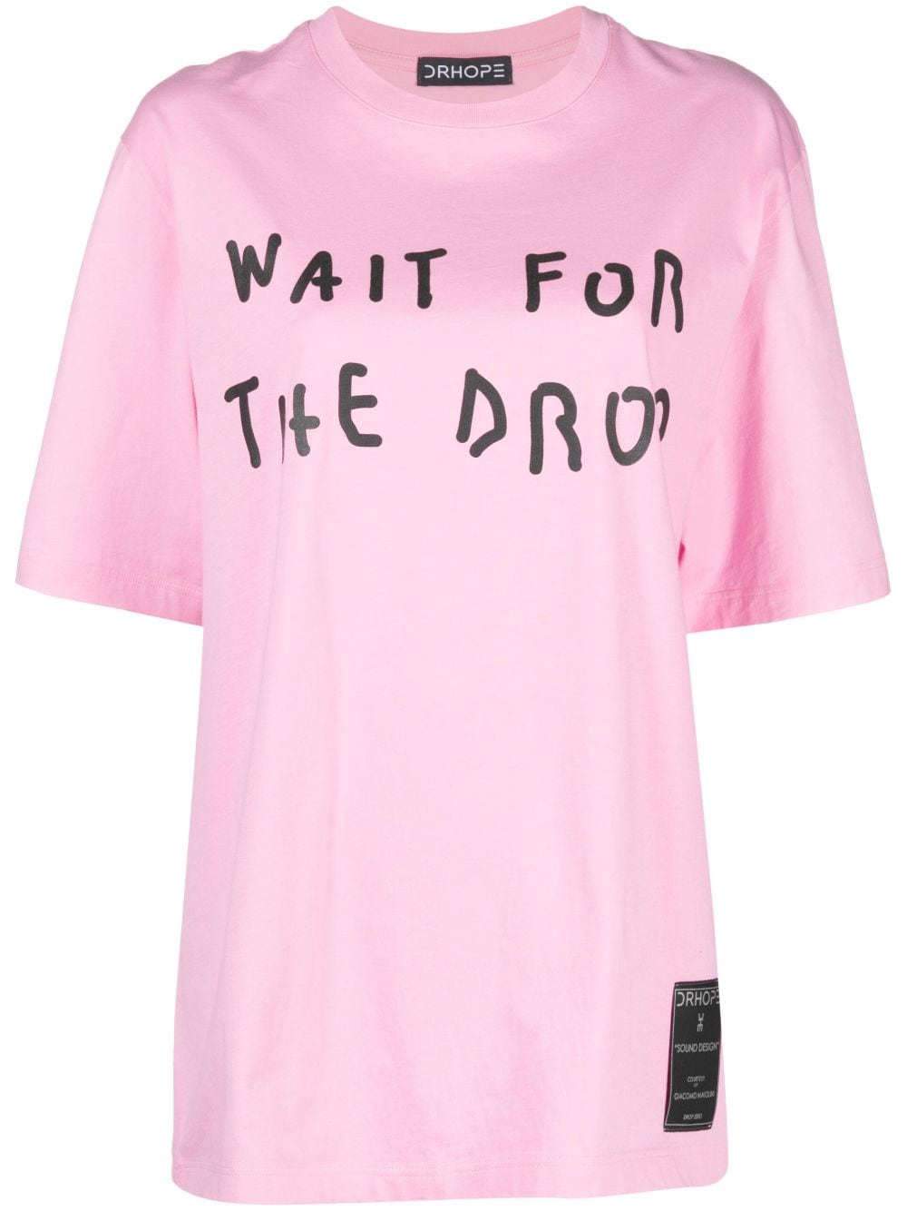 DRHOPE graphic-print cotton T-shirt - Pink von DRHOPE
