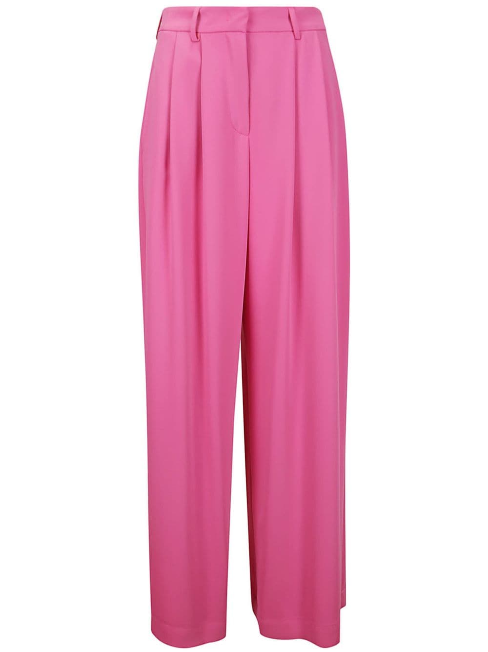 DRHOPE pleated wide-leg trousers - Pink von DRHOPE