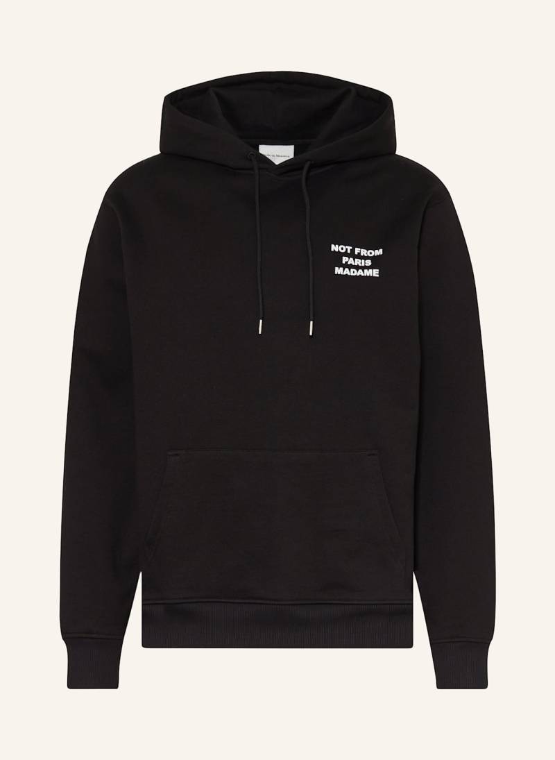 Drôle De Monsieur Hoodie schwarz von DRÔLE DE MONSIEUR