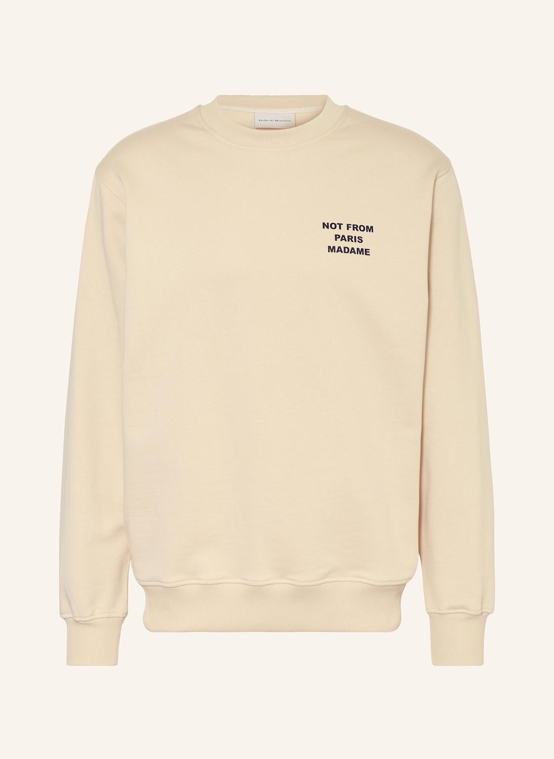 Drôle De Monsieur Sweatshirt beige Drôle De Monsieur Sweatshirt beige von DRÔLE DE MONSIEUR