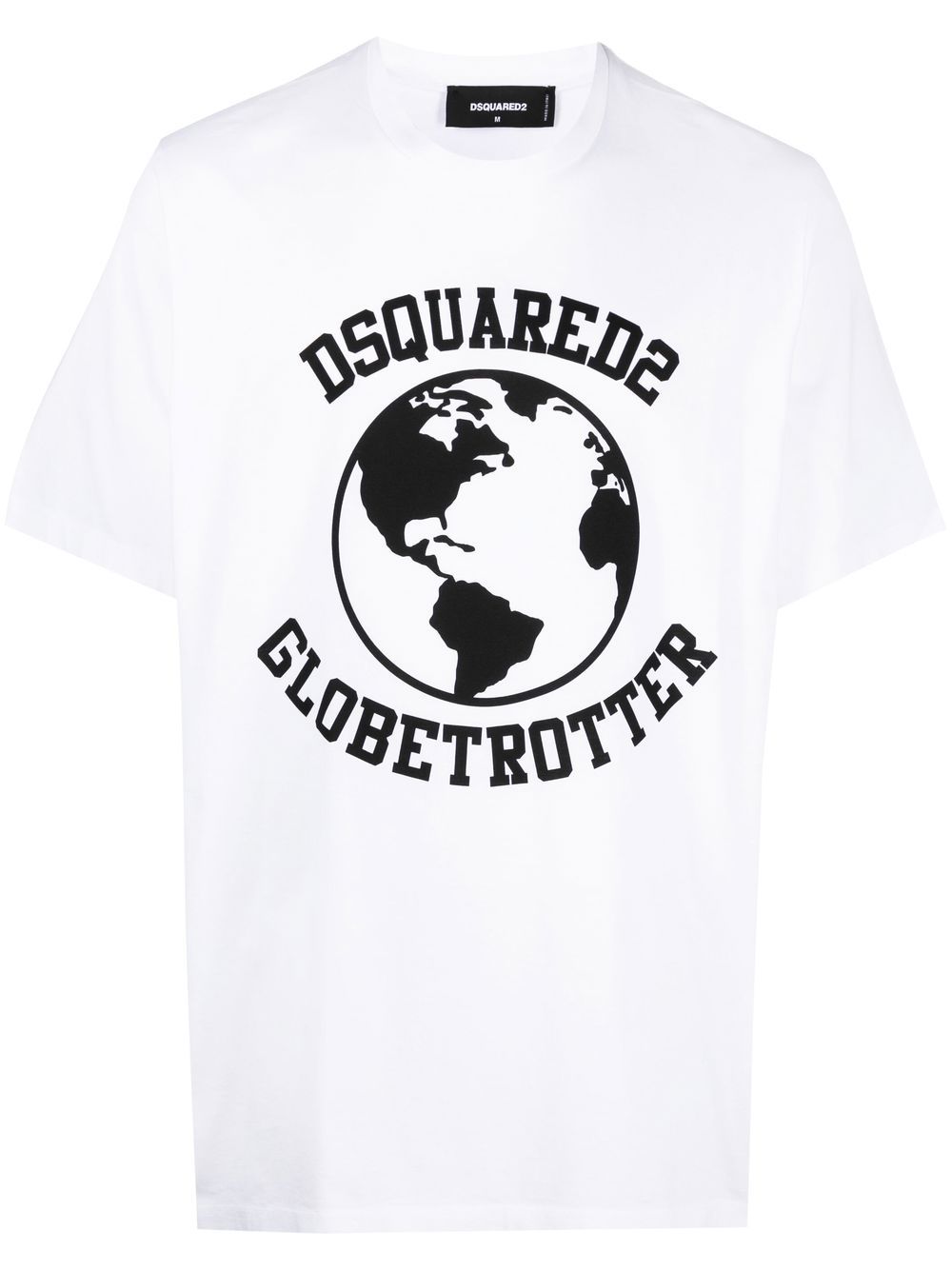 Dsquared2 graphic-print cotton T-shirt - White von Dsquared2