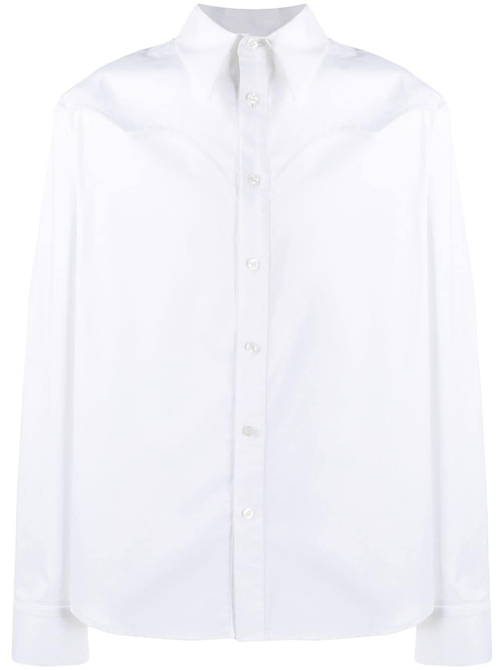 DUOltd wings detail shirt - White von DUOltd