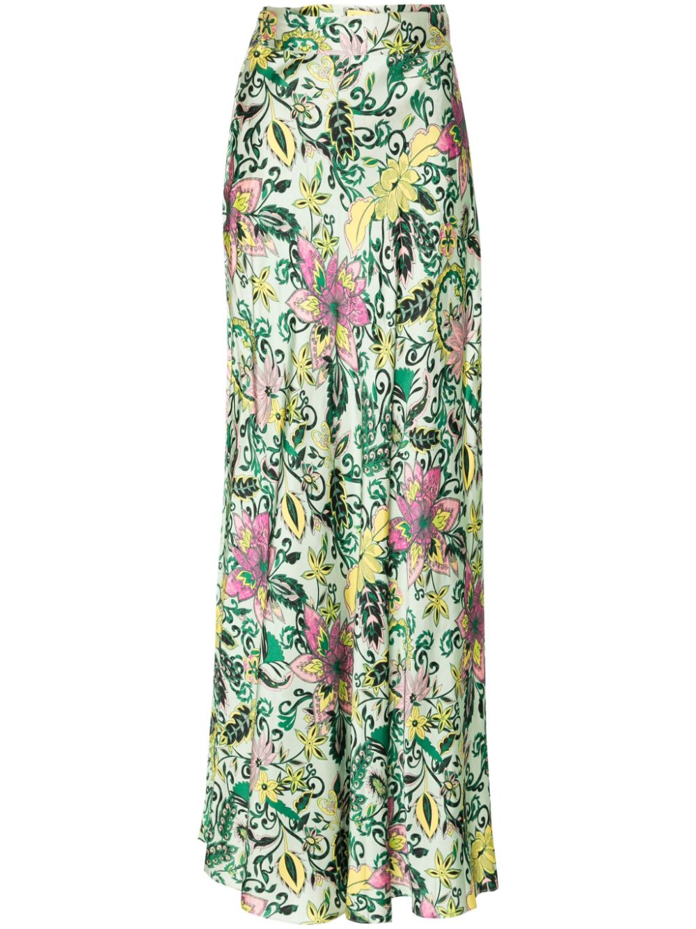 DVF Diane von Furstenberg Krisa reversible maxi skirt - Green von DVF Diane von Furstenberg