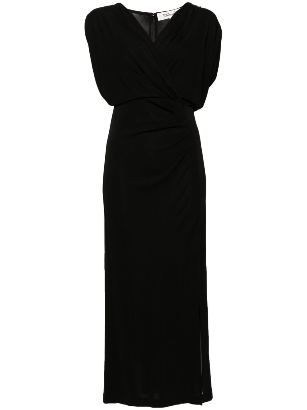 DVF Diane von Furstenberg Williams wrap dress - Black von DVF Diane von Furstenberg