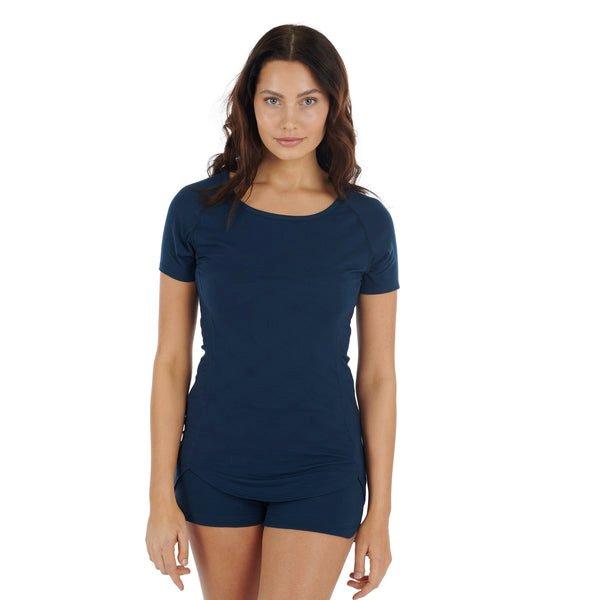 Balance Pyjama T-shirt Nattwell Damen Mitternachtsblau XXL von Dagsmejan