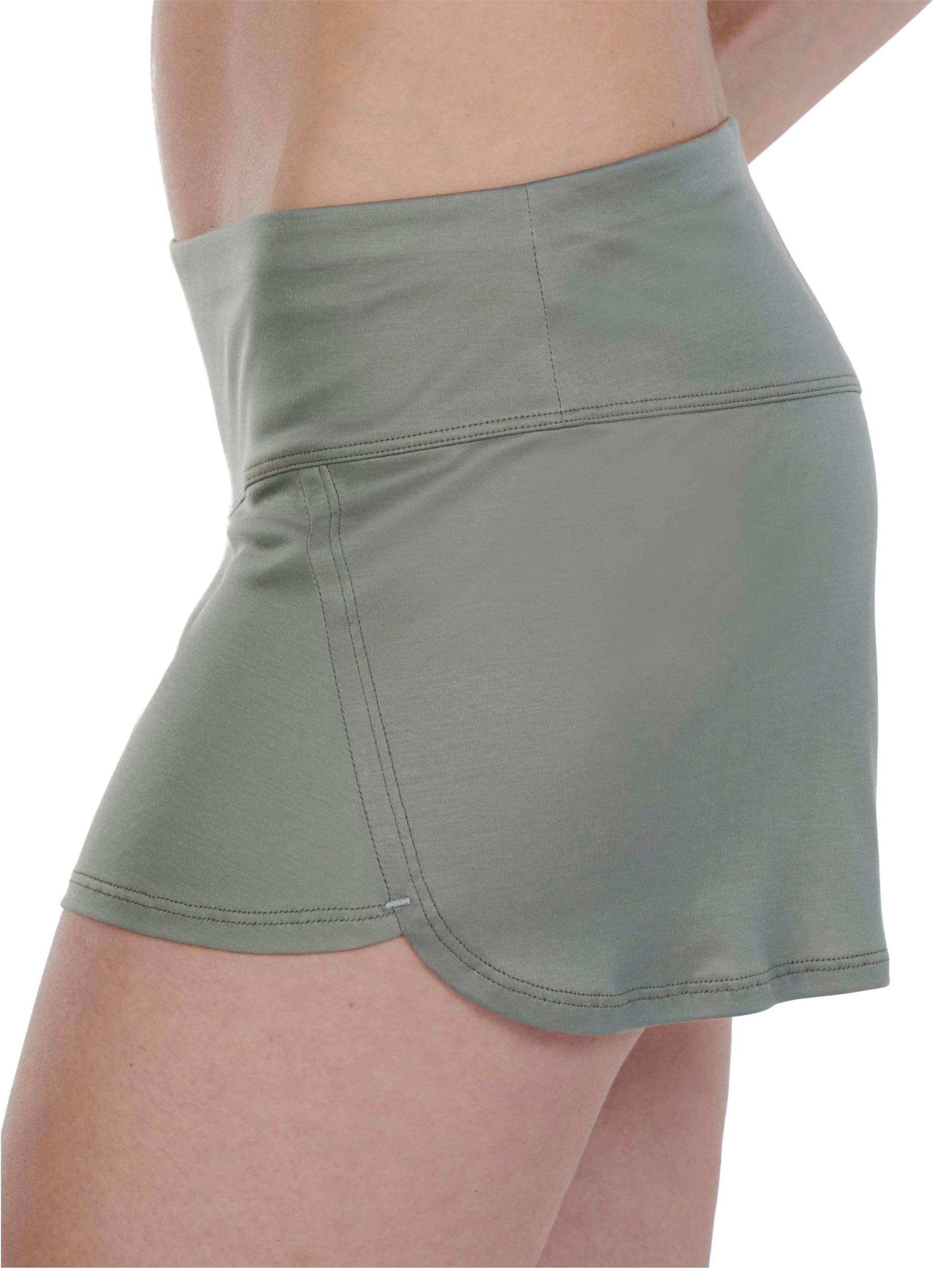 Stay Cool Pyjama Shorts Nattcool Damen Militärgrün XL von Dagsmejan