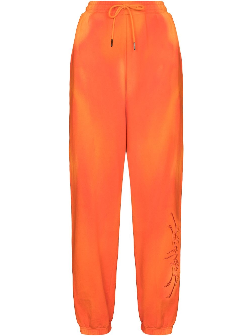 Daily Paper Lex tie-dye cotton track pants - Orange von Daily Paper