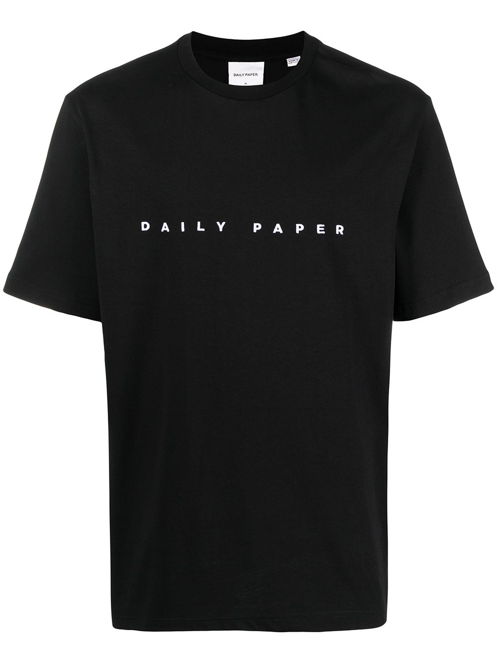 Daily Paper logo embroidered t-shirt - Black von Daily Paper