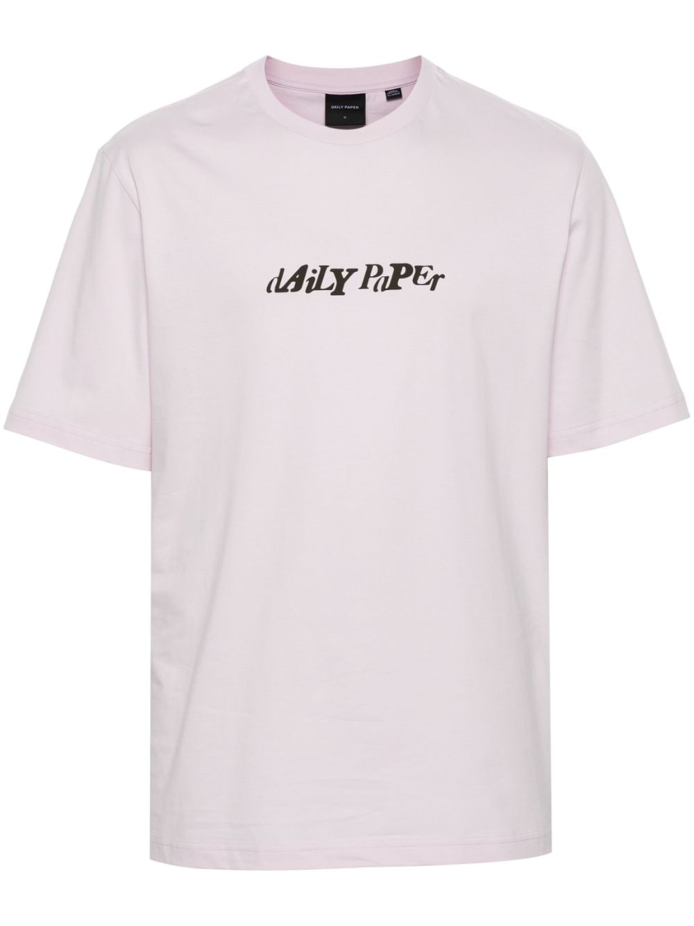 Daily Paper logo-print cotton T-shirt - Pink von Daily Paper
