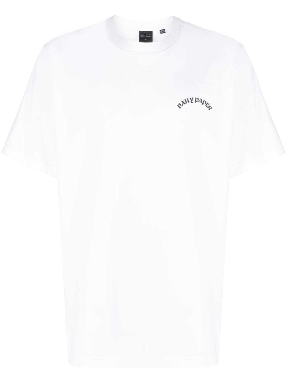 Daily Paper logo-print cotton shirt - White von Daily Paper