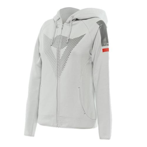 Dainese Damen Hoodie FADE grigio - chiaro-dunkelgrau-rot (Grösse: L) von Dainese