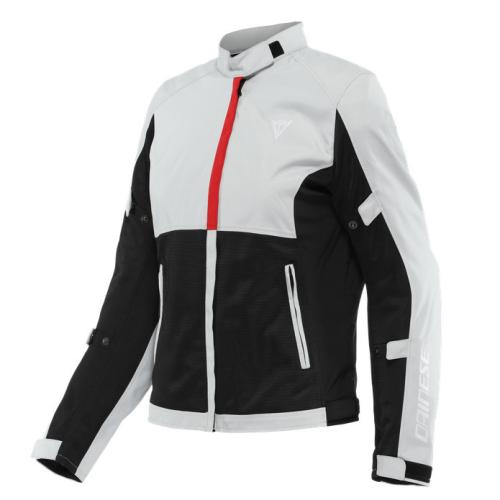 Dainese Damen Jacke TEX RISOLUTA AIR - grau-rot (Grösse: 42) von Dainese