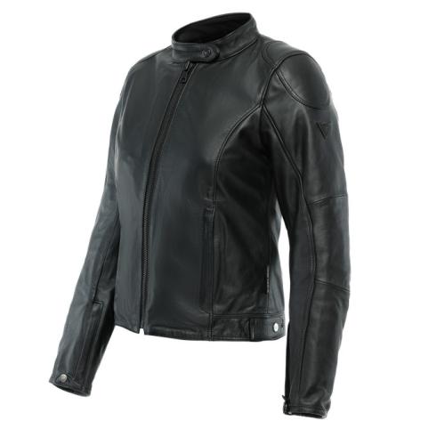 Dainese Damen Lederjacke Electra - schwarz (Grösse: 42) von Dainese