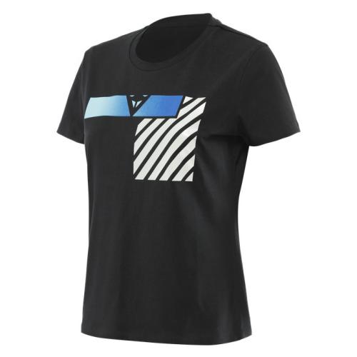 Dainese Damen T-Shirt ILLUSION - schwarz-grau-grün (Grösse: L) von Dainese
